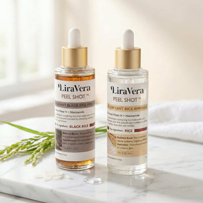 LiraVera™ Rice Glow Ampoule Duo