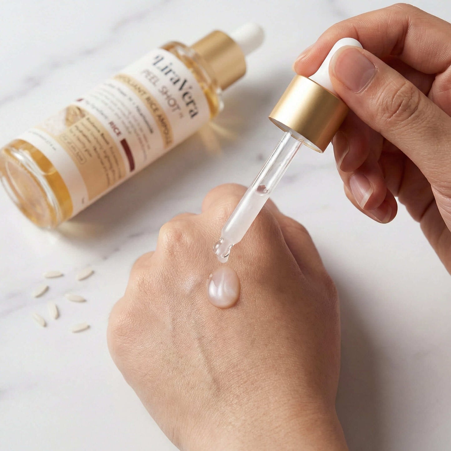 LiraVera™ Rice Glow Ampoule Duo